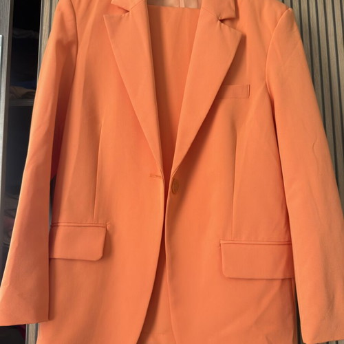 Bershka suit new, size S, orange