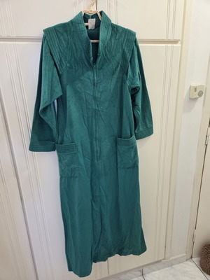 Vintage πράσινη ρόμπα made in USA σαν καινούργιο, μέγεθος Medium