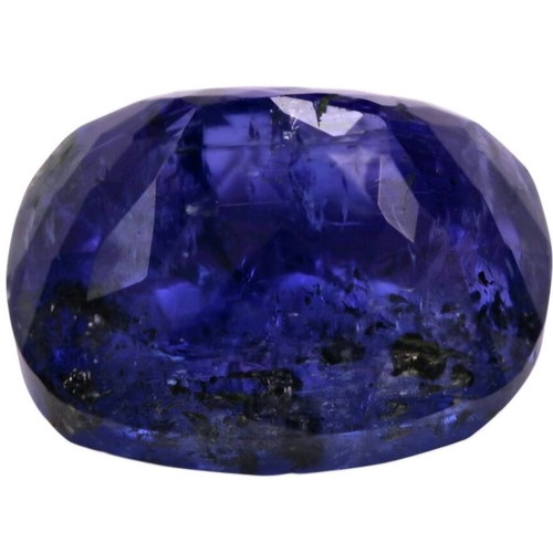 Natural Tanzanite 5.52 ct Cushion Cut new with certification