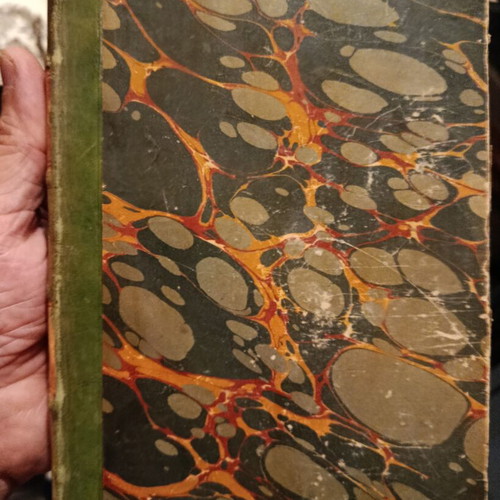 Book on the History of the United States of America used, French, 1845