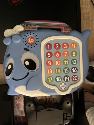 Fisher Price Linkimals Whale Interactive Educational Toy like new