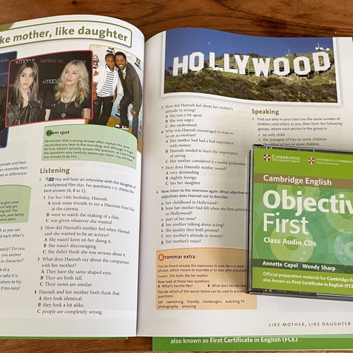 Cambridge FCE books and CDs new for Lower preparation