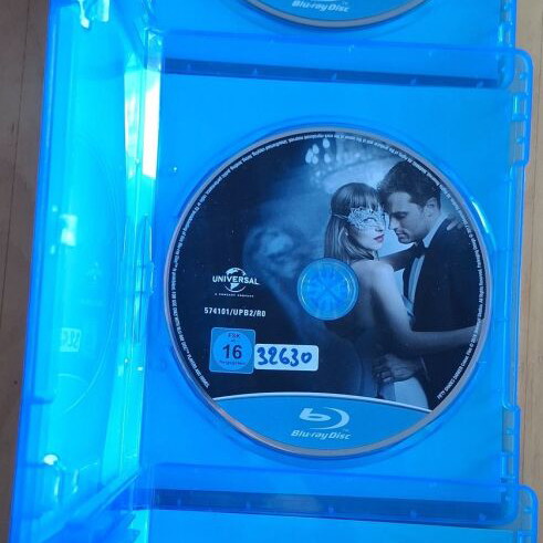 Fifty Shades of Grey Trilogy Blu-ray like new with Greek subtitles