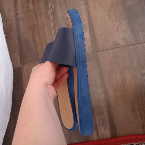 Migato summer slippers like new, blue, size 39