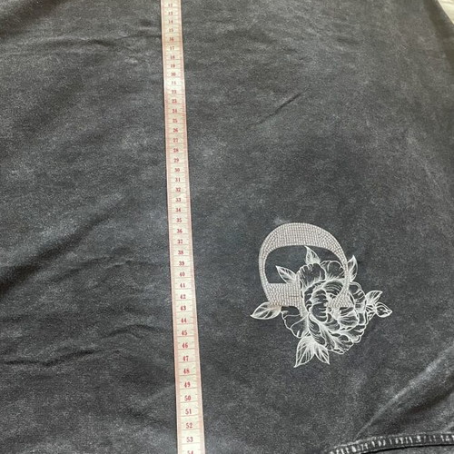 Guess plus size t-shirt new, dark gray, 100% cotton, size L