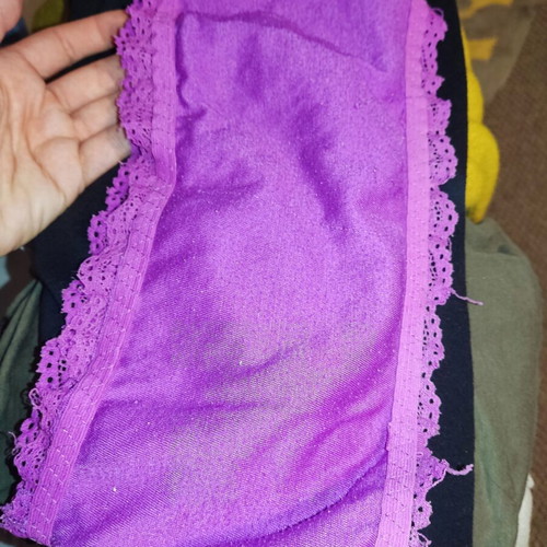 Bustier fuchsia with lace used, fabric inside and out