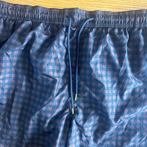 H&M checked brown black XL swim shorts like new