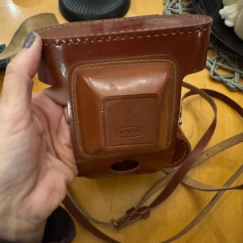 Smena 35mm camera used, Soviet Union 1961