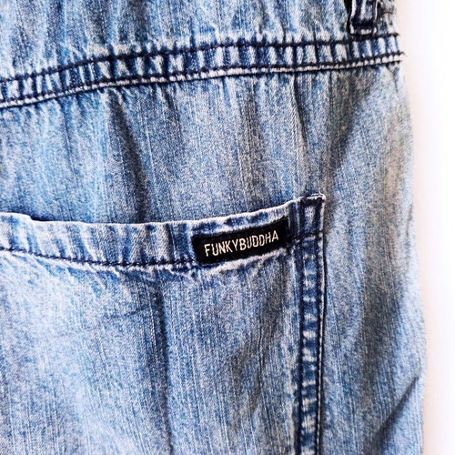 Funky Buddha Denim Playsuit Size S Like New