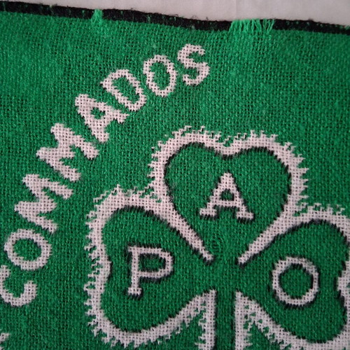 Panathinaikos Commados scarf used, some wear