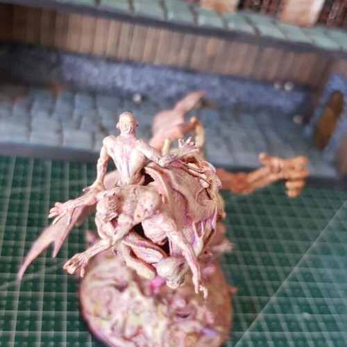 Custom demon miniature for Dungeon and Dragons like new