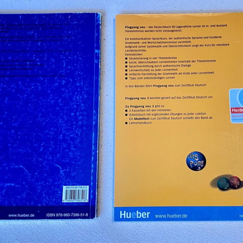Ping Pong 3 German Learning Books