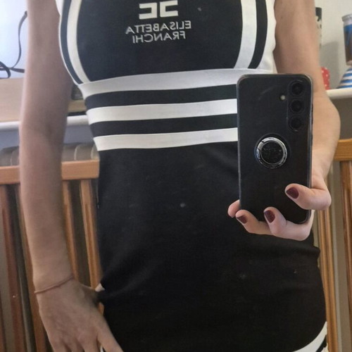 Elisabetta Franchi mini dress used, size large