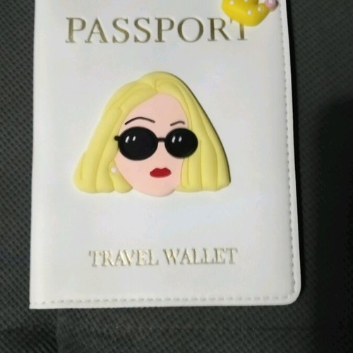 Passport holder with cartoon design new