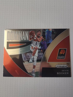 Insert κάρτα Devin Booker Panini Prizm 2021-22 Dominance νέα