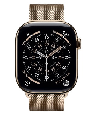 Apple Watch Titanium Gold like new