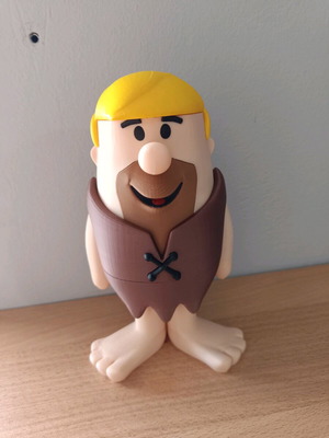 Barney Rubble προϊόν τρισδιάστατης εκτύπωσης PLA 3d printing