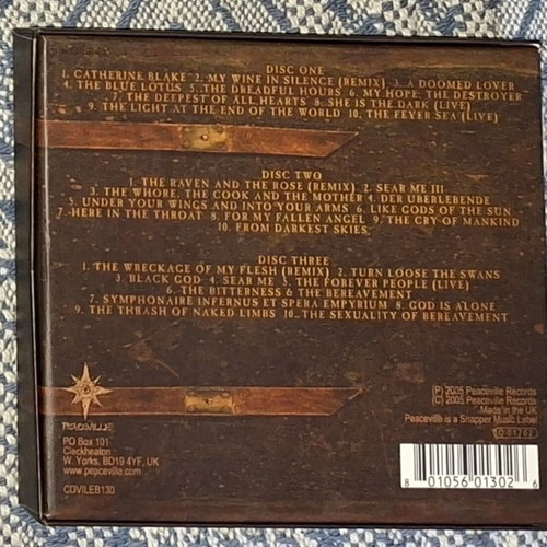 My Dying Bride Anti Diluvian Chronicles 3CD like new, metal