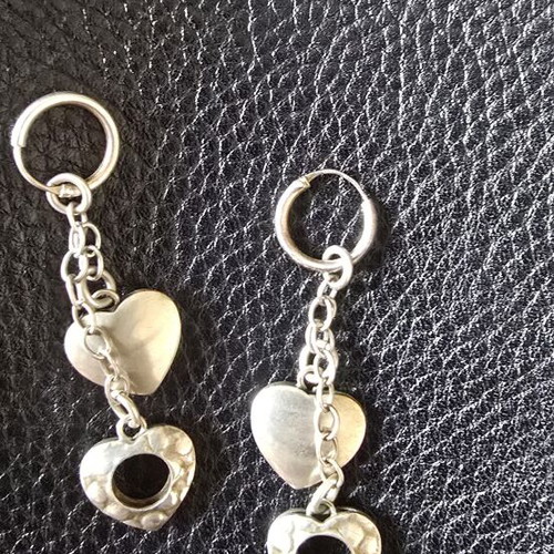 Silver earrings like new