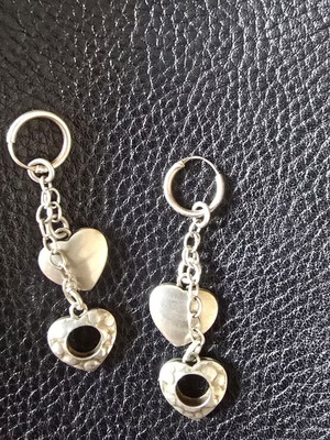 Silver earrings like new