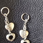 Silver earrings like new