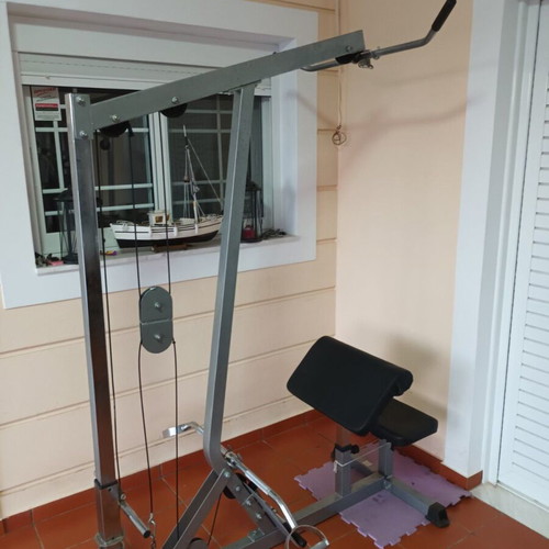 X-Fit Xtreme Sports Multi-Gym with Back Pulley, Rowing and Biceps Pad like new