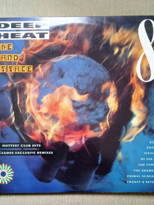 Deep Heat 8 διπλός δίσκος βινυλίου used, club hits 90
