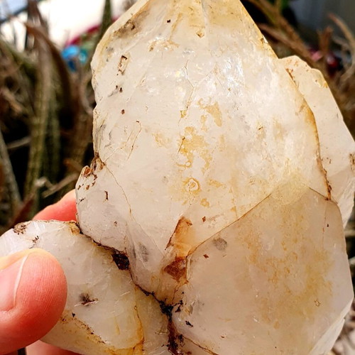 Clear Quartz Crystal Penteli Attica 12.8cm like new