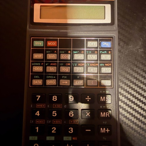 Citizen SR-165 scientific calculator like new, battery needed