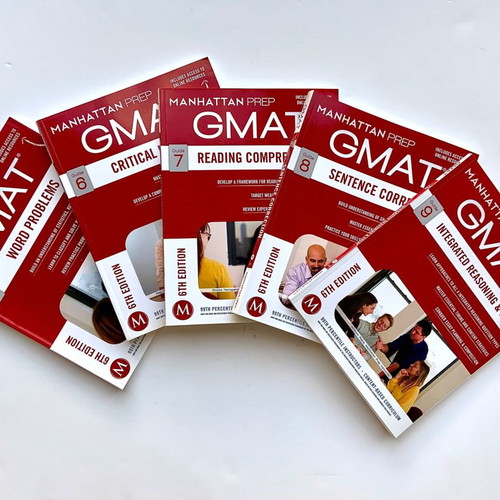 5 Volumes Manhattan Prep GMAT Strategy Guides new