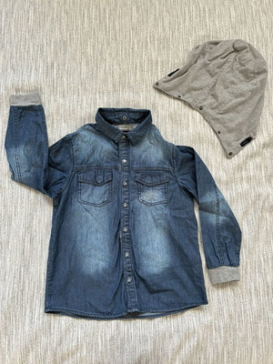 Orchestra children's jacket with detachable hood, size 10 years