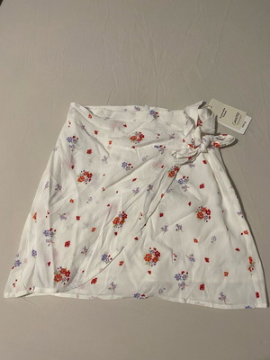 Mango mini skirt new, white, size XS/S