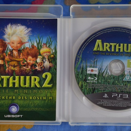 Arthur and the Revenge of Maltazard PS3 game like new