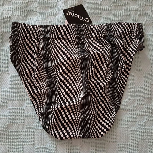 Men's black and white slip size S new with Tactel and Lycra fibers