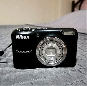 Nikon Coolpix L29 + θήκη + κάρτα μνήμης SD