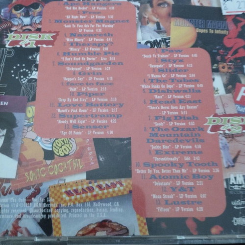 Va Faster A&M! Kill! Kill! 2Cd Album like new, rock