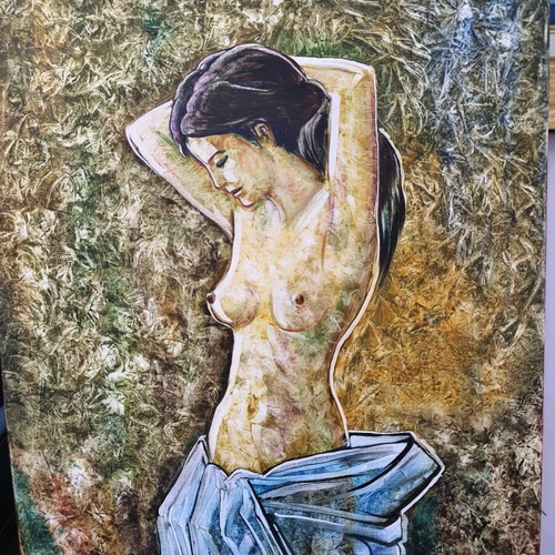 Nude Girl painting by Raphael abstract modern 50×70 cm new
