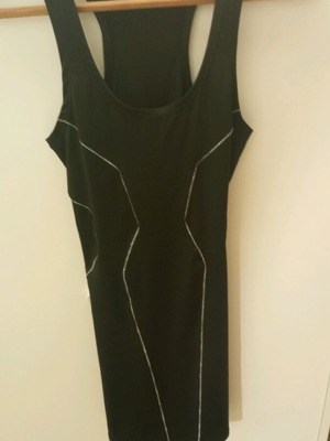 Shein mini dress used, black, size S