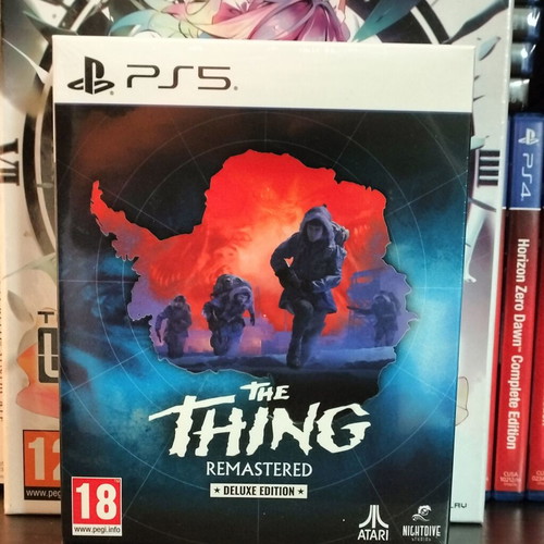 The Thing Remastered Deluxe Steelbook Edition PS5 new, sealed