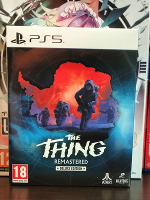 The Thing Remastered Deluxe Steelbook Edition PS5 нова, запечатана