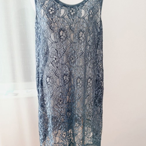 Simply Vera by Vera Wang Black Lace Dress Large like new
