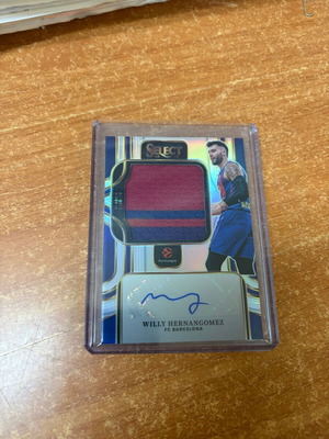 2025-26 Select Euroleague Willy Hernangomez Auto Patch Silver Prizm new