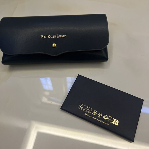 Polo Ralph Lauren glasses case new, blue