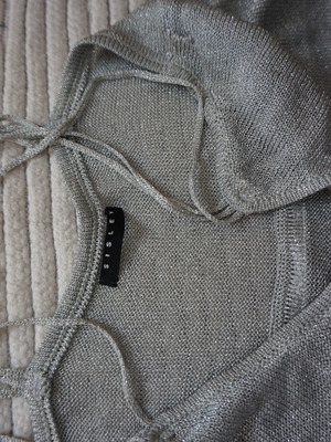 Sisley Small top with silver thread