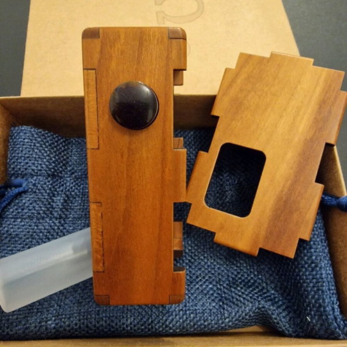 Squonk Mechanical Vape Custom Made Wood Box New