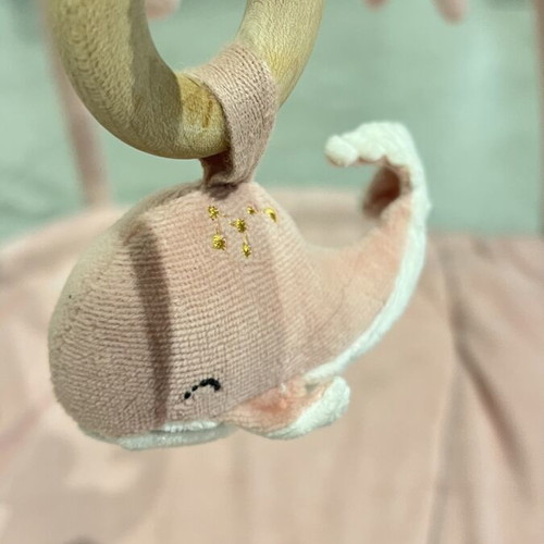 Little Dutch Ocean Pink Baby Activity Gym like new