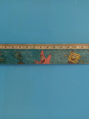SpongeBob SquarePants collectible ruler used