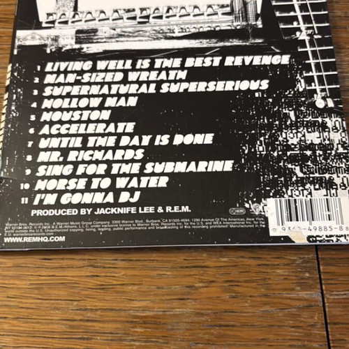 REM Accelerate CD like new, rock