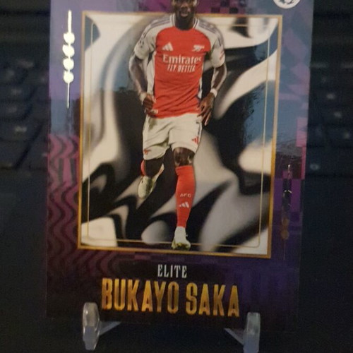 Topps Gold UCC Elite Bukayo Saka like new