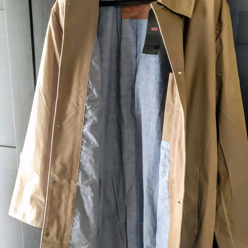 Levi's men's coat new, beige, size XL